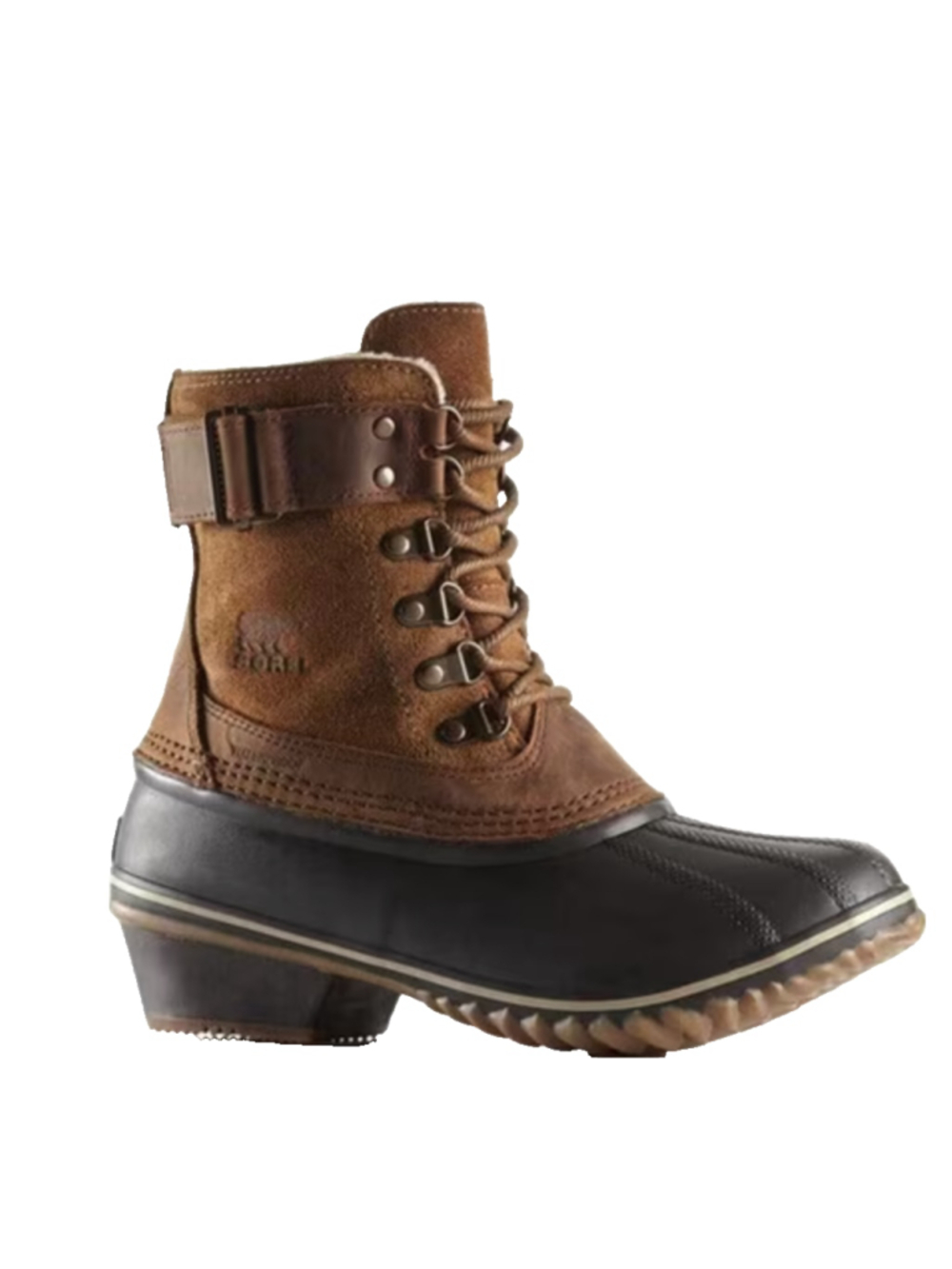 Sorel Winter Fancy Lace II Elk/Grizzly Bear NL2125-286 Size 6.5